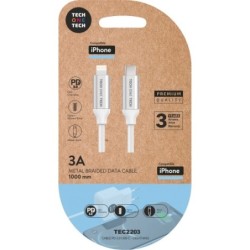 TechOnetech Cable USB -C PD 30 Maschio a maschio Luce 1M - rivestito