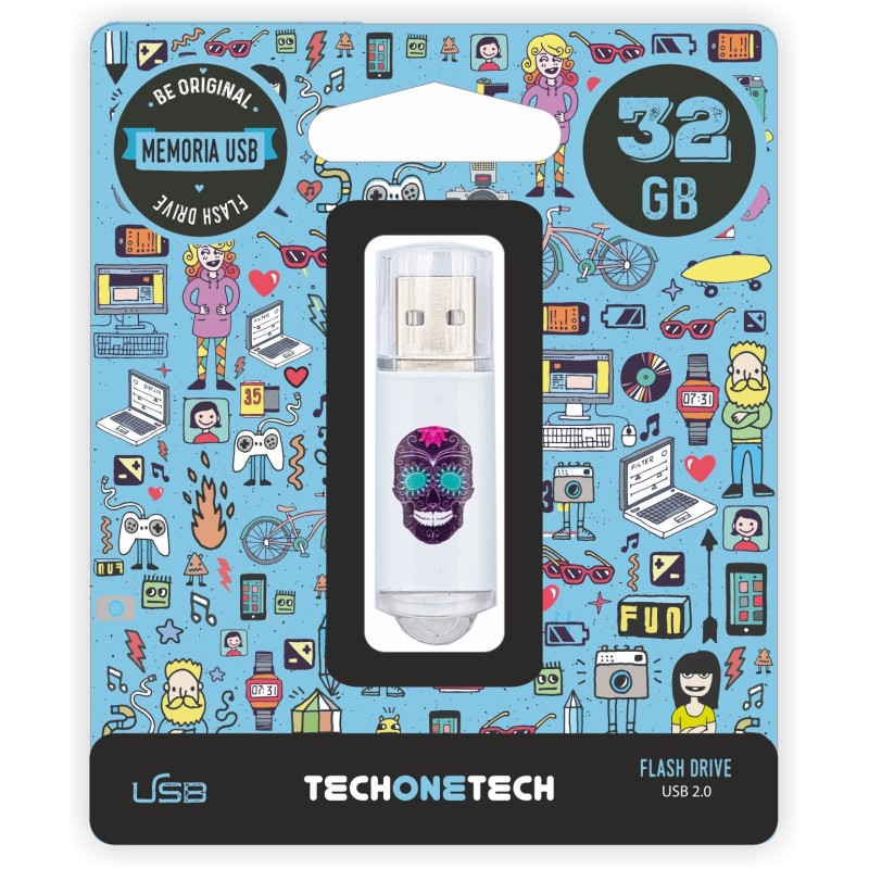 TechOnetech Sala Maya USB 20 32GB Pendrive Memoria