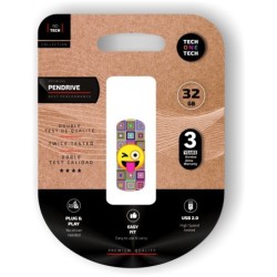 TechOnetech Clip Emoji Wink USB 20 32GB Pendrive