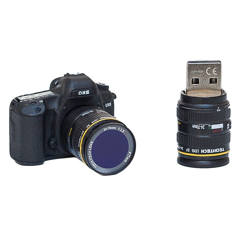 TechOnetech Photographic Camera The One USB 20 32GB Pendrive Memor