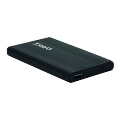 TooQ TQE-2510 Box esterno HDD Nero 25"