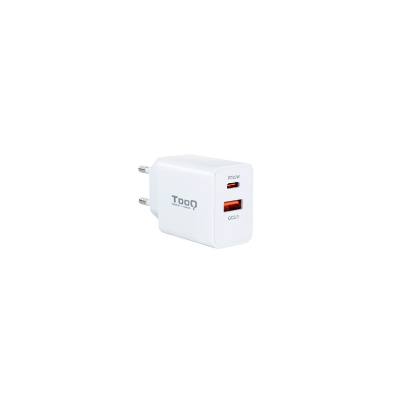 TooQ TQWC-2SC04WT Caricabatterie per dispositivi mobili Bianco Interno