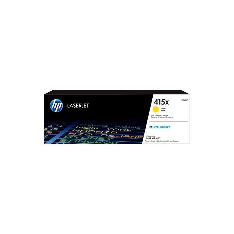 HP Cartuccia toner giallo originale LaserJet 415X ad alta capacità