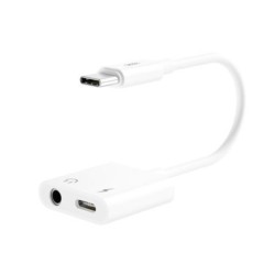 Adattatore XO USB -C a USB -C femmina e mini jack - ammettere il cari