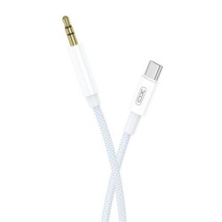 XO USB -C Cavo a treccia mini jack 35 mm maschio - lunghezza 1m