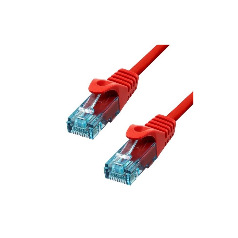 ProXtend 6AUTP-015R cavo di rete Rosso 15 m Cat6a U/UTP UTP