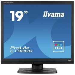 iiyama ProLite E1980D-B1 LED display 483 cm 19" 1280 x 1024 Pixel