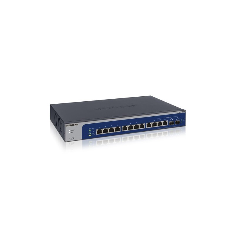 NETGEAR XS512EM Gestito L2 10G Ethernet 100/1000/10000 1U Blu Grig