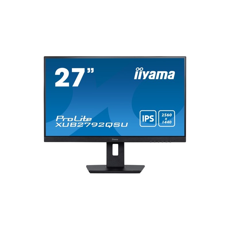 iiyama XUB2792QSU-B5 Monitor PC 686 cm 27" 2560 x 1440 Pixel Full