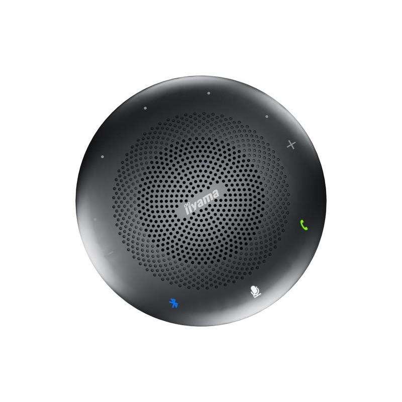 iiyama UC SPK01M microfono Bluetooth Nero 42+EDR