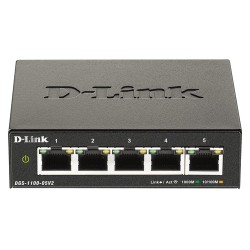 D-Link DGS-1100-05V2 switch di rete Gestito L2 Gigabit Ethernet 10/1