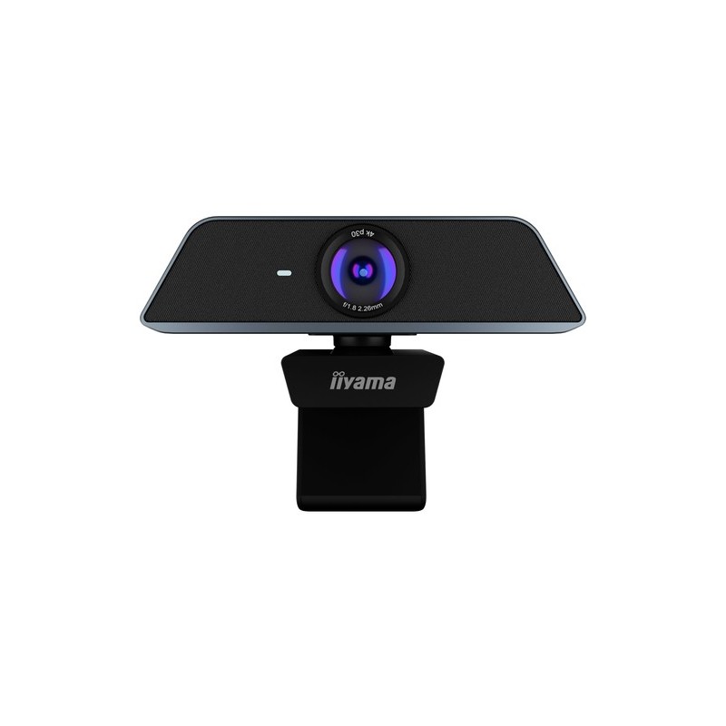 iiyama UC CAM120UL-1 telecamera per videoconferenza 8 MP Nero 3840 x