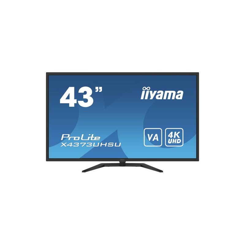 iiyama ProLite X4373UHSU-B1 Monitor PC 108 cm 425" 3840 x 2160 Pix