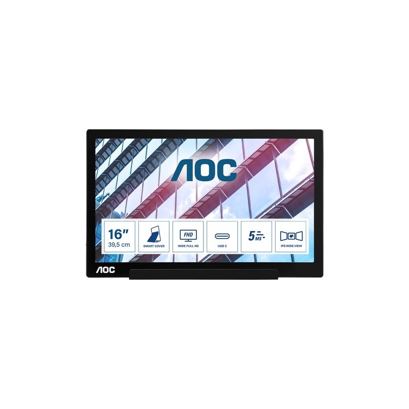 AOC 01 Series I1601P Monitor PC 396 cm 156" 1920 x 1080 Pixel Ful