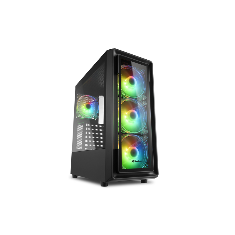 Sharkoon TK4 RGB Midi Tower Nero TK4 RGB - ATX TOWER