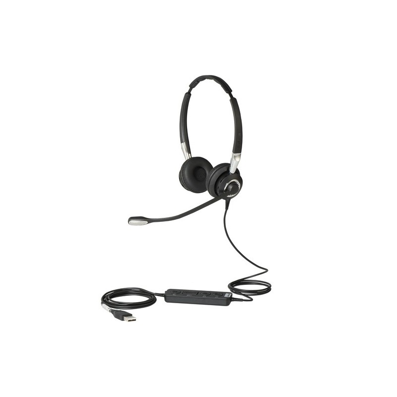 Jabra Biz 2400 II USB Duo CC Auricolare Cablato A Padiglione Ufficio