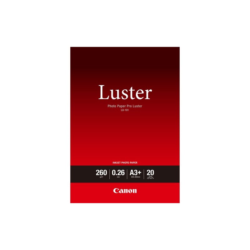 CARTA PHOTO LUSTER A3+ 20 FG LU-101