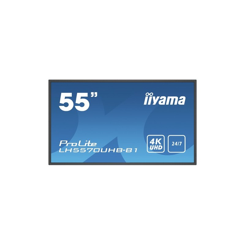 iiyama LH5570UHB-B1 visualizzatore di messaggi Pannello piatto per se