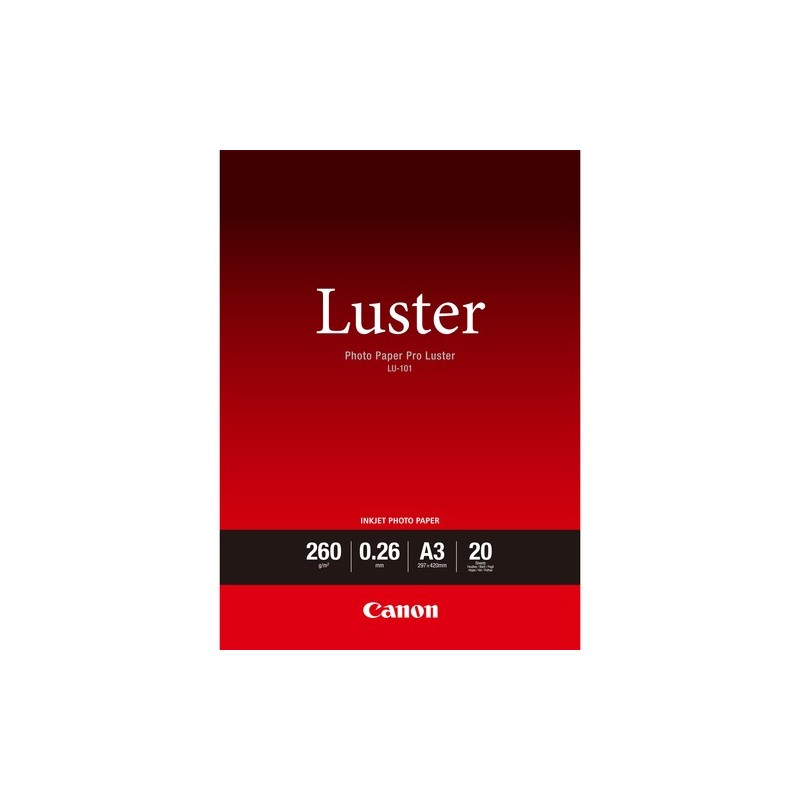 PHOTO PAPER LUSTER LU-101 A3 20FG