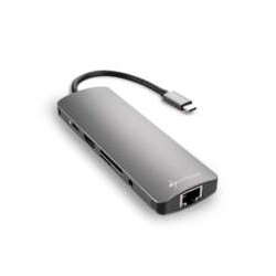 Sharkoon USB 30 Type C Combo Adapter scheda di interfaccia e adattat