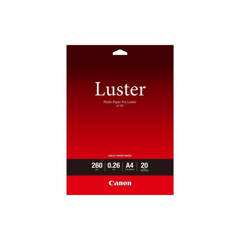 CARTA PHOTO LUSTER A4 20 FG LU-101