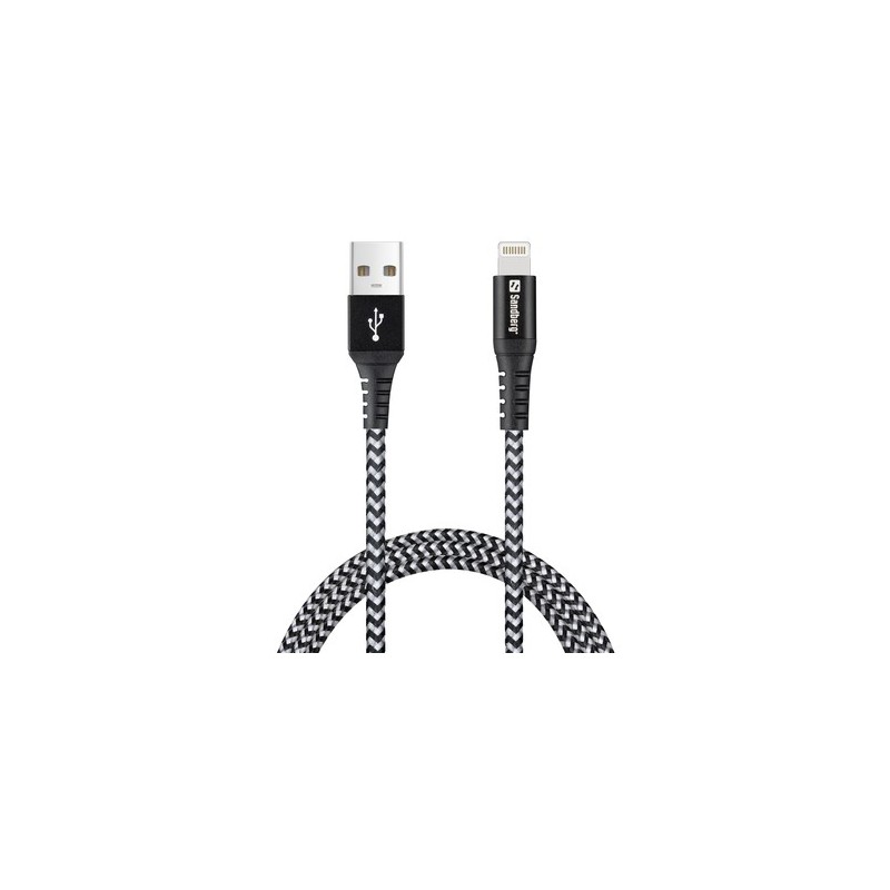 Sandberg Survivor Lightning Cable 1M