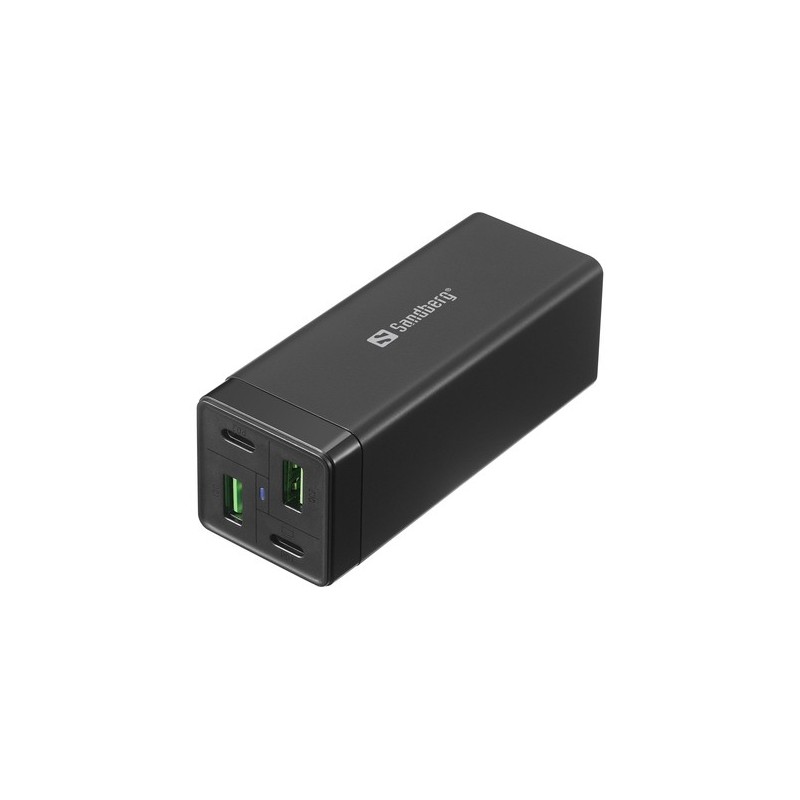 Sandberg 4in1 Charger 2xUSB-C 2xUSB 65W adattatore e invertitore Inte