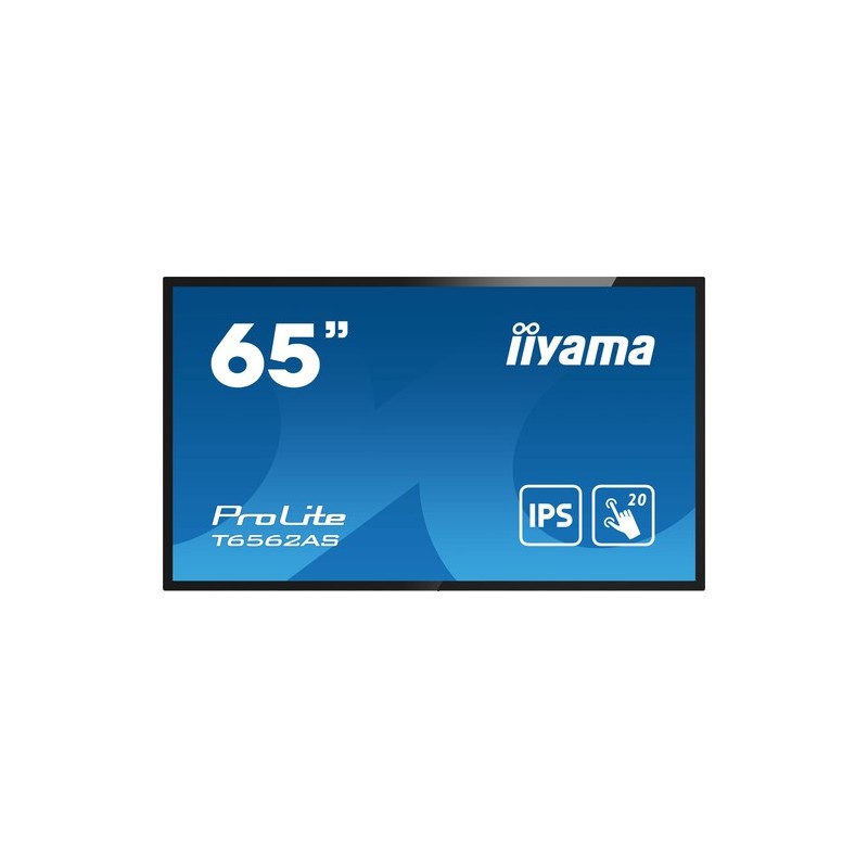 iiyama T6562AS-B1 visualizzatore di messaggi Pannello piatto interatt