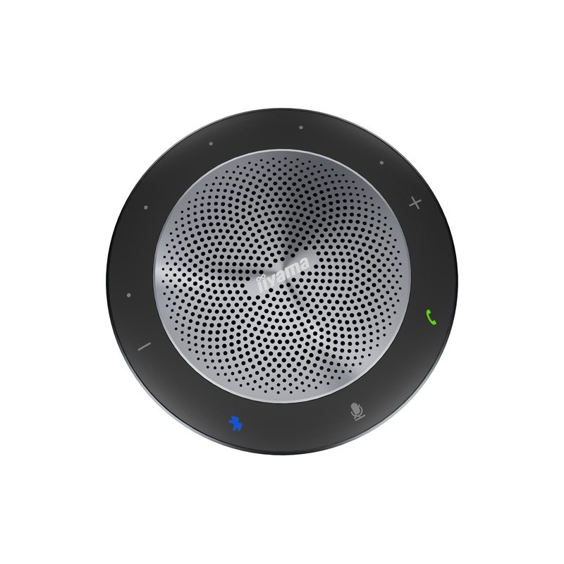 iiyama UC SPK01L microfono Bluetooth Nero Grigio 42+EDR