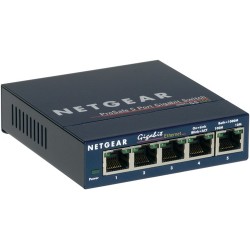 NETGEAR GS105 Non gestito Gigabit Ethernet 10/100/1000 Blu