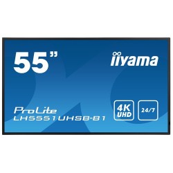 iiyama LH5551UHSB-B1 visualizzatore di messaggi Pannello piatto inter