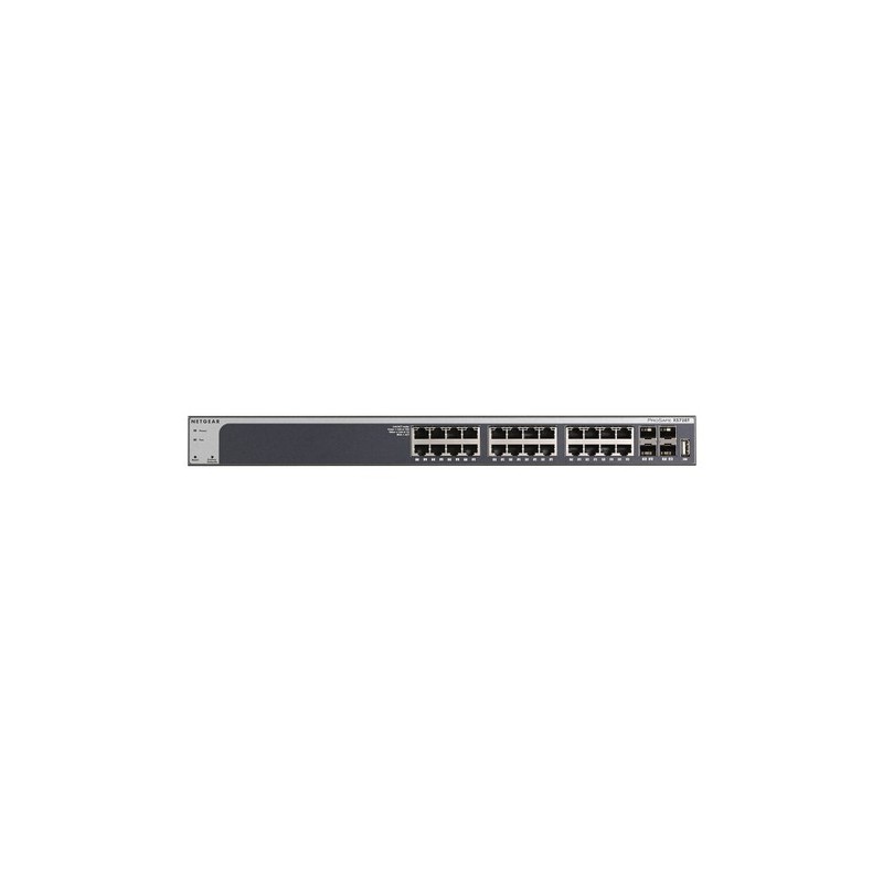 NETGEAR XS728T Gestito L2+/L3 10G Ethernet 100/1000/10000 Nero