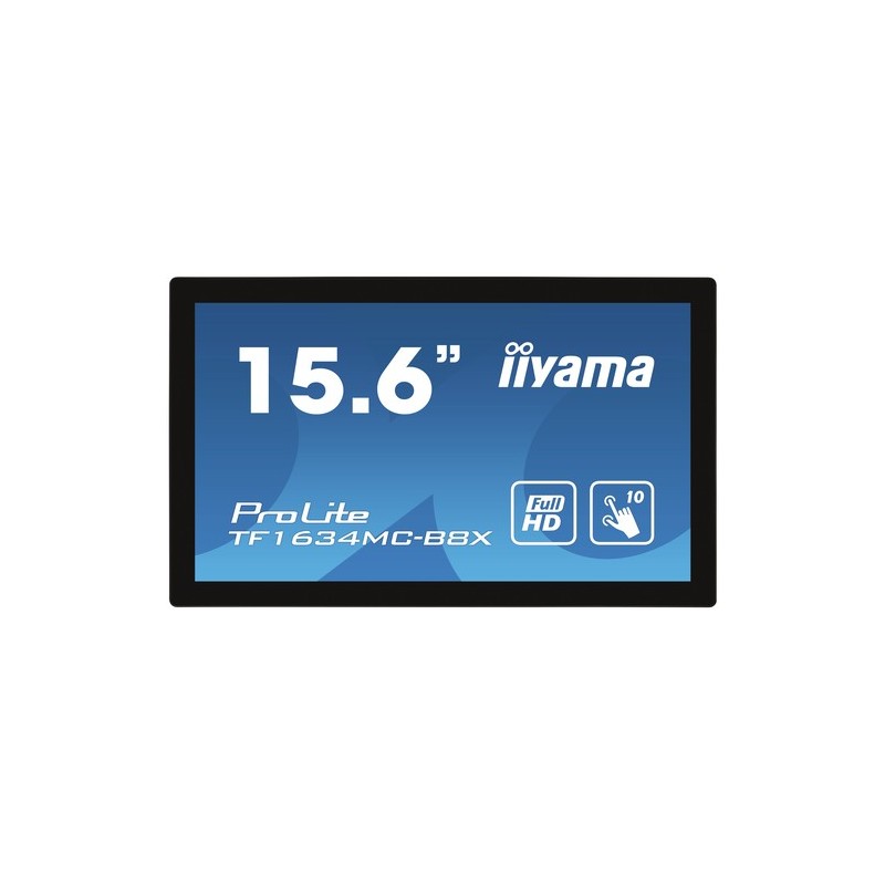 iiyama ProLite TF1634MC-B8X Monitor PC 396 cm 156" 1920 x 1080 Pi