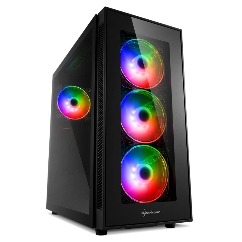 Sharkoon TG5 Pro RGB Midi Tower Nero TG5 PRO RGB - ATX MIDI TOWER