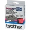 Brother TX-451 nastro per etichettatrice Nero su rosso