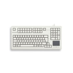 CHERRY TouchBoard G80-1190 tastiera USB QWERTZ Tedesco Grigio