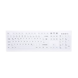 CHERRY AK-C8100F-FUS-W/GE tastiera RF Wireless QWERTZ Tedesco Bianco