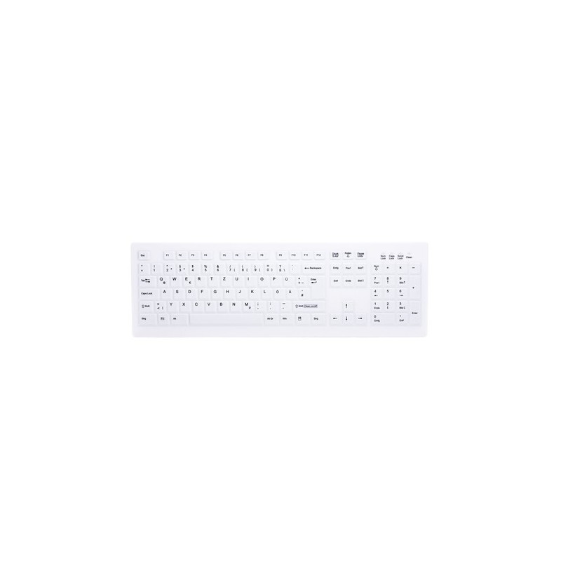 CHERRY AK-C8100F-FUS-W/GE tastiera RF Wireless QWERTZ Tedesco Bianco