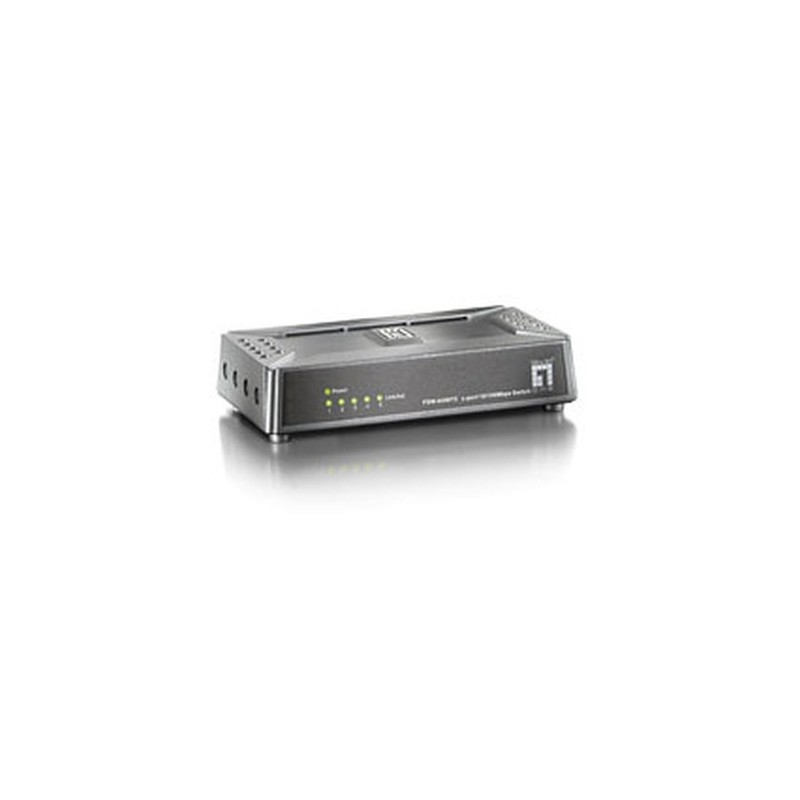 LevelOne FSW-0508TX switch di rete Non gestito Fast Ethernet 10/100