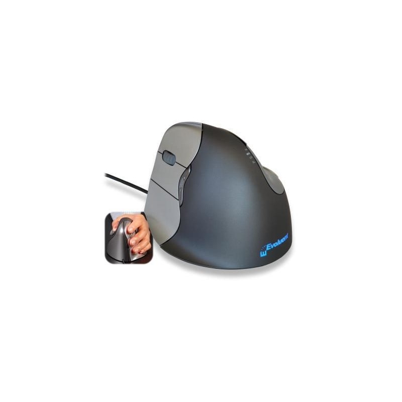 Evoluente VerticalMouse 4 - Mouse - ergonomicamente - per gallina sin