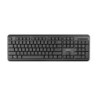 Trust TK-350 tastiera RF Wireless QWERTZ Tedesco Nero