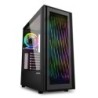 SHARKOON RGB Wave ATX-MIDI-Tower House senza alimentazione parte lat