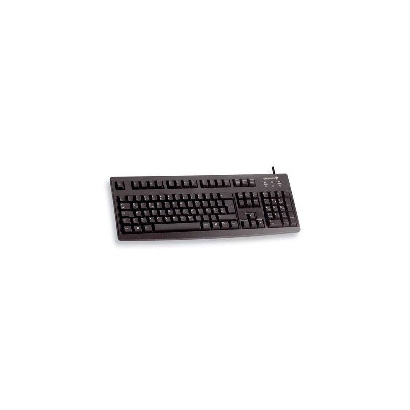 CHERRY G83-6105 tastiera USB QWERTZ Tedesco Nero