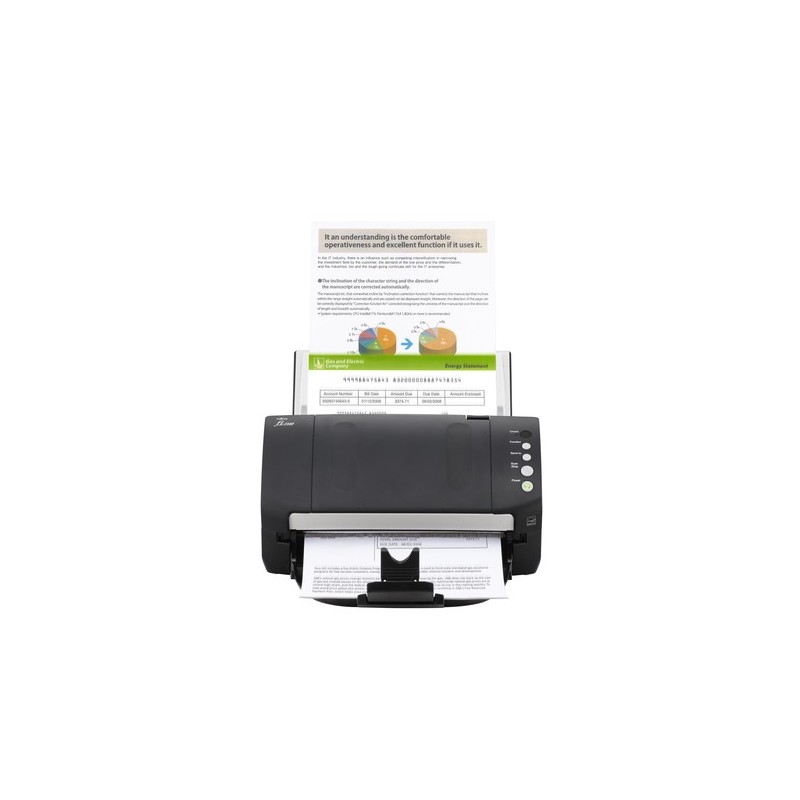 Fujitsu fi-7140 Scanner ADF 600 x 600 DPI A4 Nero Bianco