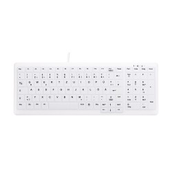 CHERRY AK-C7000 tastiera USB QWERTZ Tedesco Bianco