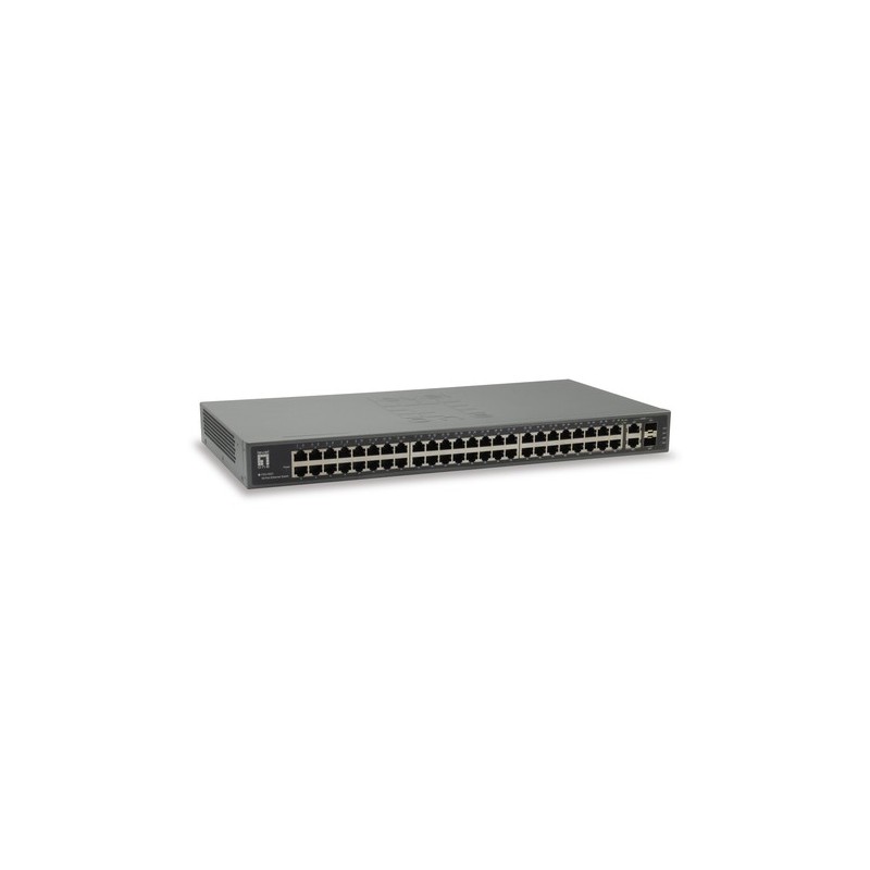 LevelOne FGU-5021 switch di rete Fast Ethernet 10/100 Grigio