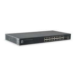 LevelOne GTL-2661 Gestito L2 Gigabit Ethernet 10/100/1000 Nero