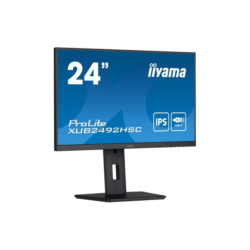 iiyama ProLite XUB2492HSC-B5 LED display 61 cm 24" 1920 x 1080 Pixe