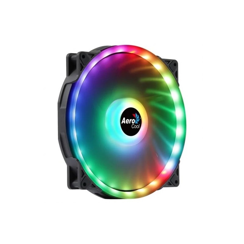 VENTILATEUR DE BOITIER AEROCOOL DUO 20 RGB 20CM N