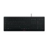 CHERRY Stream tastiera USB QWERTZ Tedesco Nero